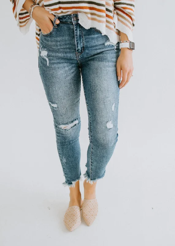 Hugo Distressed Skinny Jean