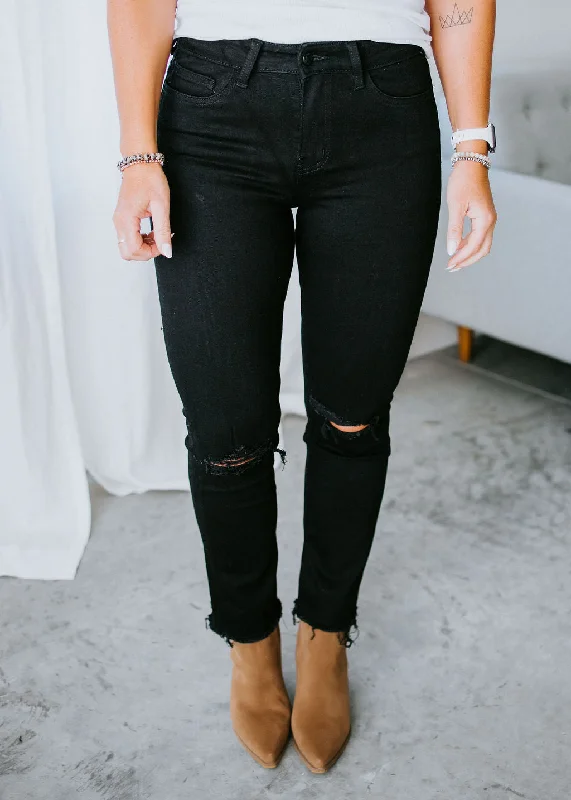 Jenna High Rise Straight Jean