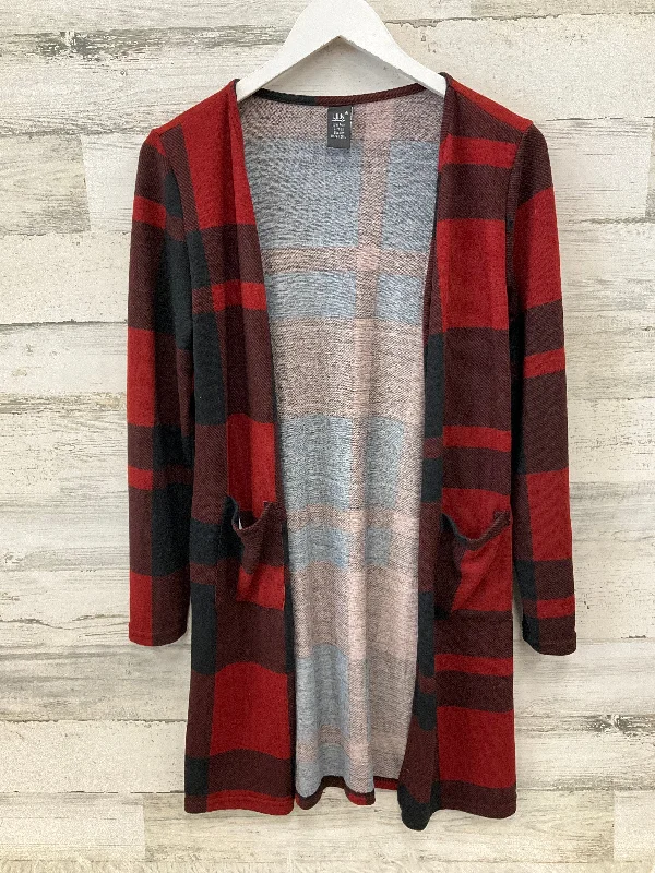 Cardigan By Clothes Mentor In Red, Size: S