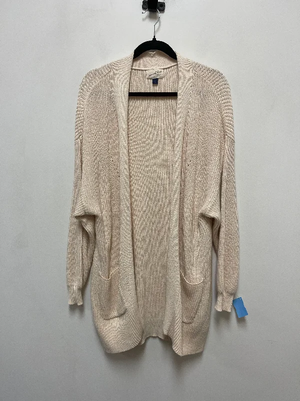 Sweater Cardigan By Universal Thread In Cream, Size: L