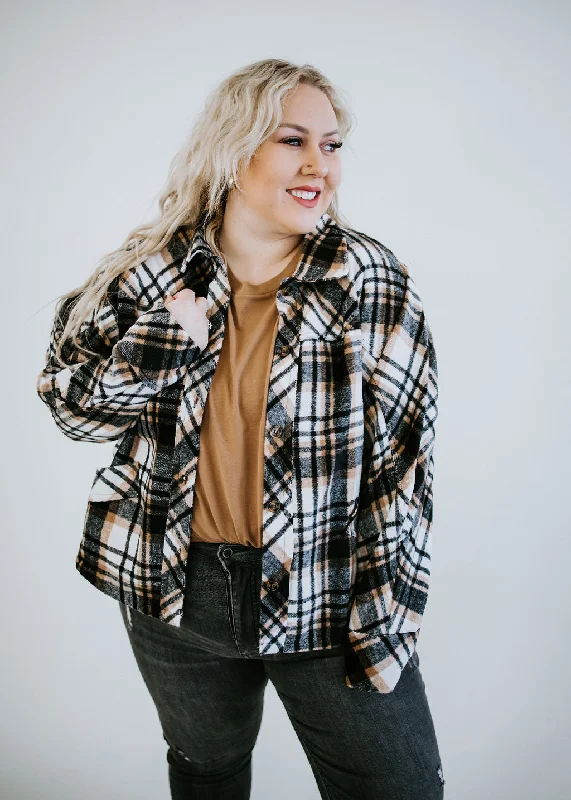 Plaid Reputation Lightweight Jacket