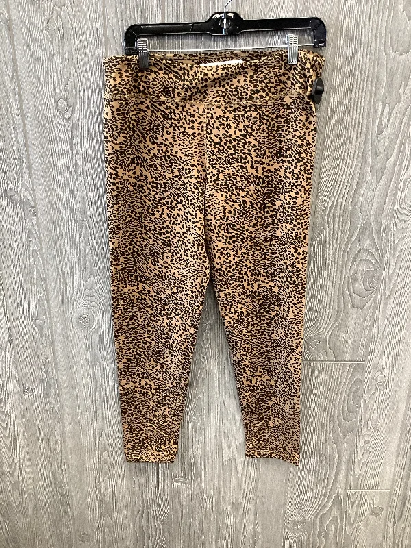 Pants Leggings By Clothes Mentor In Animal Print, Size: Xl