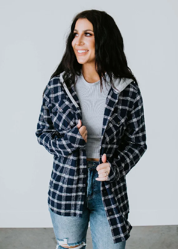 Navy Flannel by Lily & Lottie