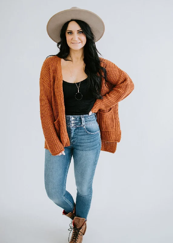 Hallie Loose Fit Knit Cardigan