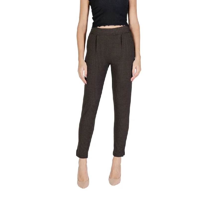 ICHI  Polyester Jeans & Women's Pant