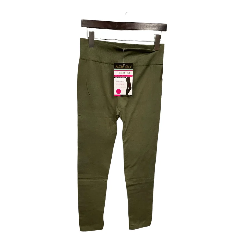 Pants Leggings By New Mix In Green, Size: 0