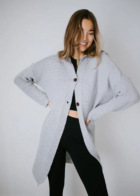 Cozy Mood Hooded Cardigan