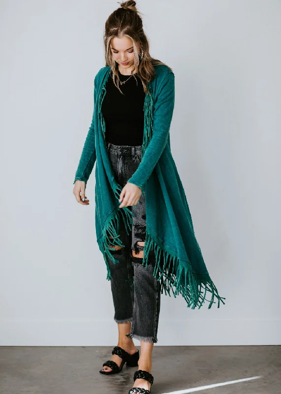 Kenzie Fringe Duster Cardigan