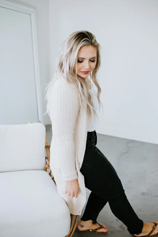 Cherish Me Ribbed Knit Cardigan