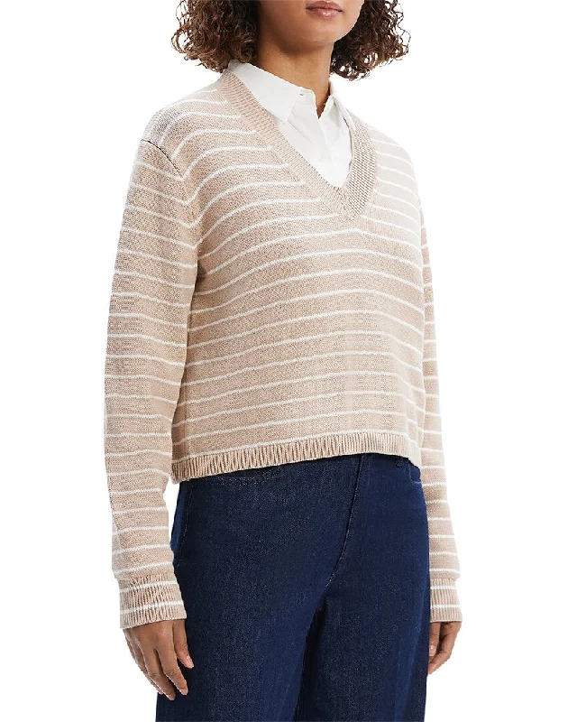 Theory Cropped Pullover