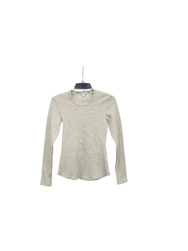 Top Long Sleeve By James Perse In Grey, Size: Xs